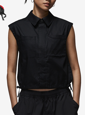 Nike/耐克正品Jordan Poolside 女士无袖经典梭织上衣HJ0056-010