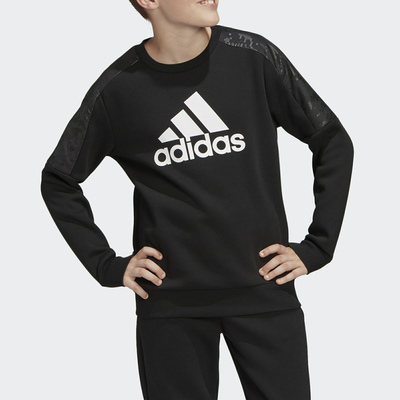 阿迪达斯正品大小童卫衣