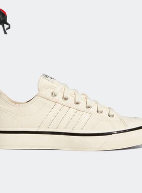 Adidas/阿迪达斯正品三叶草Nizza RF 74 男女低帮透气板鞋 GX8340