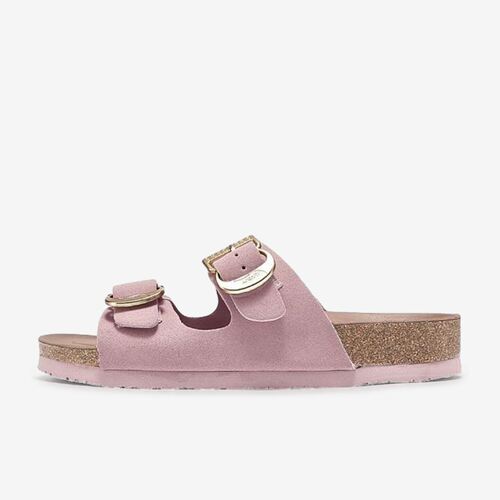 Skechers斯凯奇正品CALI女款运动休闲舒适防磨拖鞋163653-BLSH
