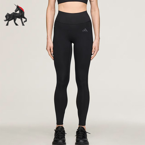 Adidas/阿迪达斯正品时尚女士高腰训练吸汗经典运动长裤KD9190