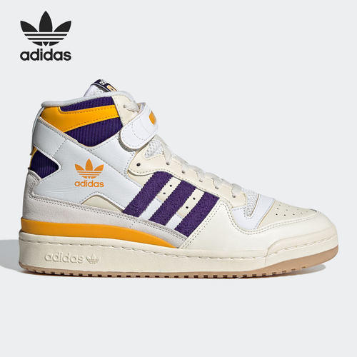 阿迪达斯男女高帮板鞋