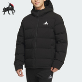 日常经典 2025男士 运动保暖连帽羽绒服KF4400 阿迪达斯正品 Adidas