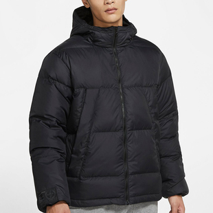Nike/耐克正品男运动羽绒服休闲连帽保暖上衣外套CK6774-490 010