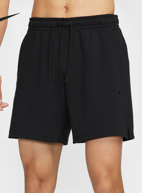 Nike/耐克正品运动男士篮球训练宽松跑步针织短裤FZ0962-010