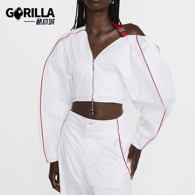 耐克女士宽松经典夹克外套