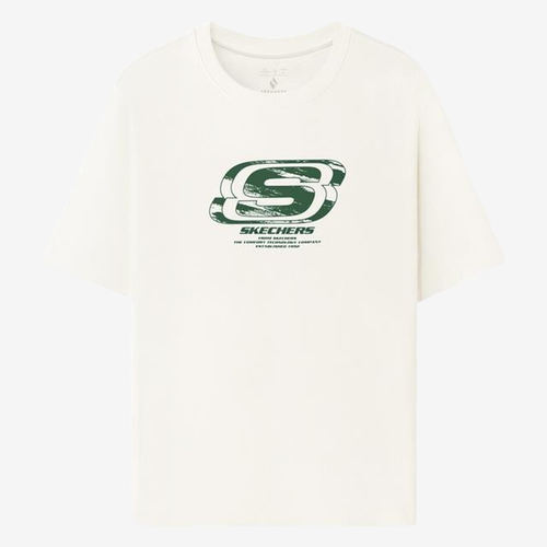 Skechers斯凯奇正品儿童款舒适时尚休闲短袖T恤L225U153-0074