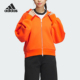 Adidas HOODIE女士运动连帽外套JJ3800 阿迪达斯正品 FUSTL