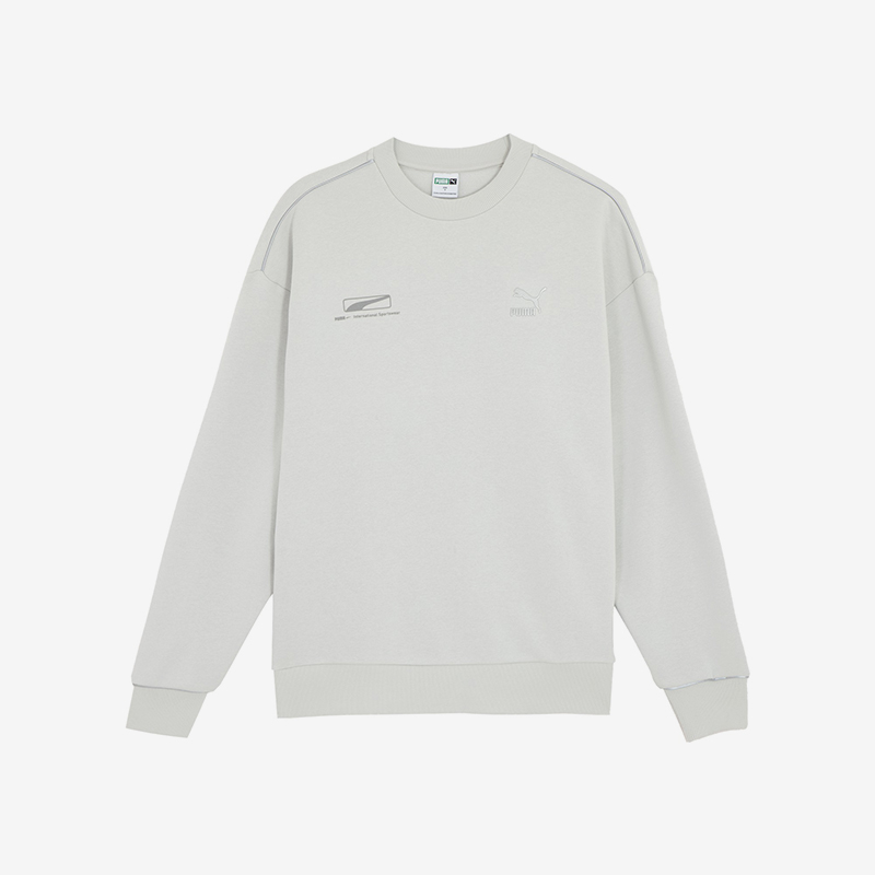 Puma/彪马官方正品2023冬季新款男女针织抓绒运动套头卫衣625075