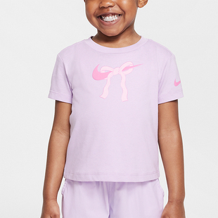 II3518 Nike 537 休闲短袖 Ribbon婴童圆领针织经典 耐克正品 Swoosh