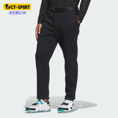 Adidas/阿迪达斯正品2025男士休闲高尔夫宽松弹力腰身长裤JM9603