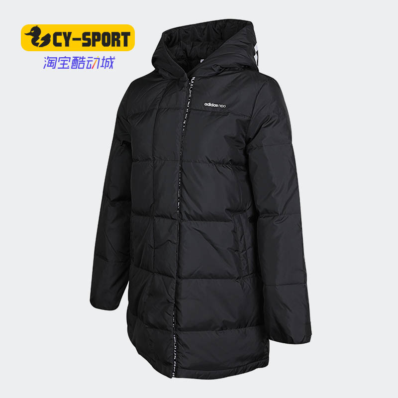 Adidas/阿迪达斯正品女子W BRND DWN PRKA休闲运动羽绒服 GJ8831