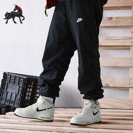 Nike/耐克正品Air Force 1男士气垫中帮经典魔术贴板鞋FB1374-101