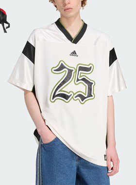 Adidas/阿迪达斯正品FOOTBALL JERSEY男士日常运动宽松短袖JY2762