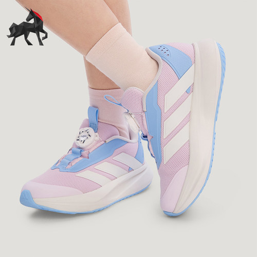 Adidas/阿迪达斯正品DURAMO SL2儿童低帮旋转扣耐磨跑步鞋KI4123
