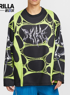 Nike/耐克正品Project F.R.O.G男士印花圆领宽松球衣IF1295-010