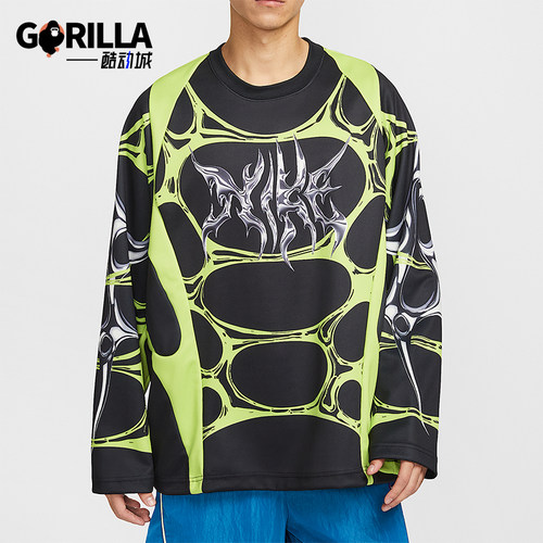 Nike/耐克正品Project F.R.O.G男士印花圆领宽松球衣IF1295-010