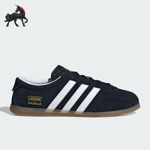 Adidas/阿迪达斯正品GAZELLE 女士休闲经典薄底运动德训鞋JR8886