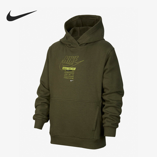 儿童印花宽松休闲运动长袖 Nike 耐克官方正品 春季 325 卫衣FN9100