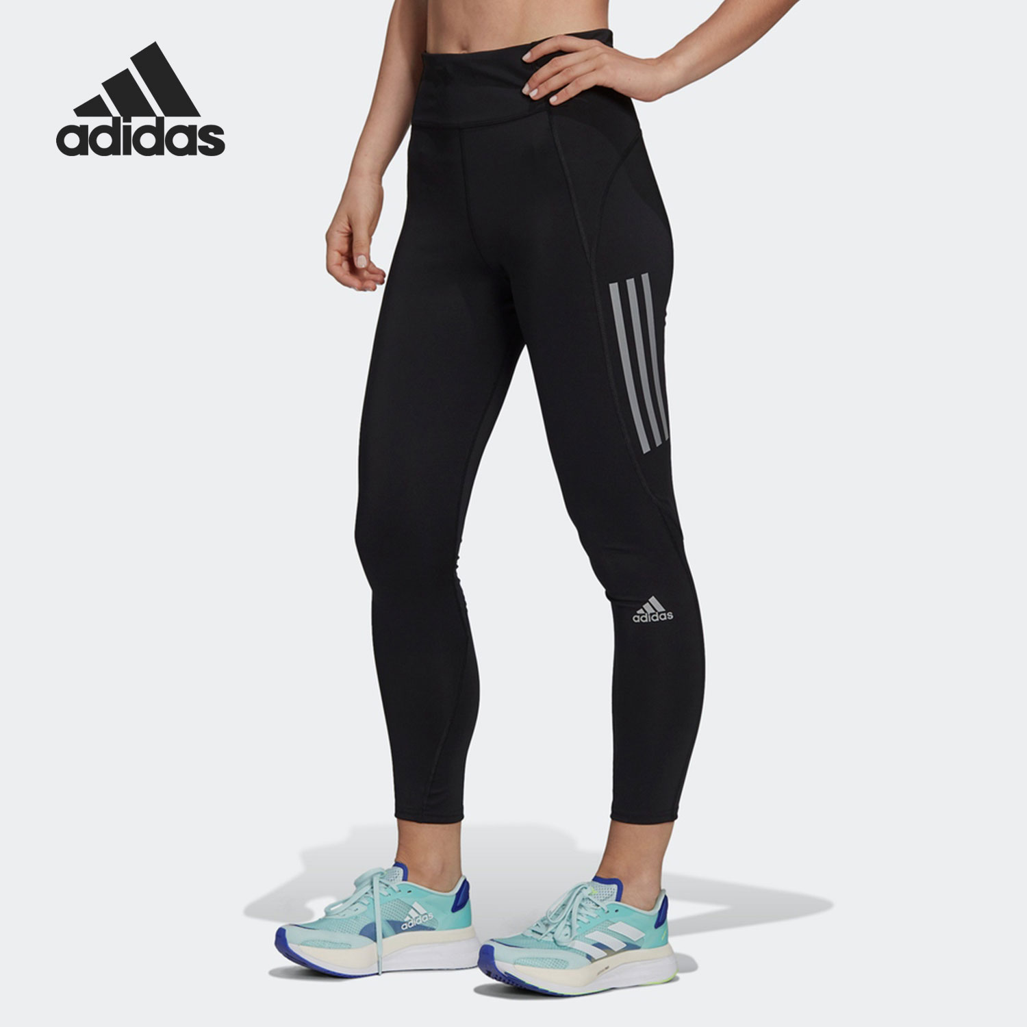 阿迪达斯官方正品女子健身紧身裤