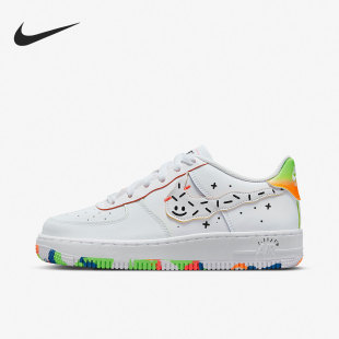 耐克正品 DV1366 Air 1空一号女子GS大童板鞋 111 Force Nike