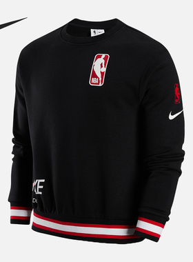 Nike/耐克官方正品男子运动休闲加绒保暖圆领套头卫衣 FD6549-010