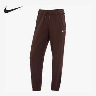 耐克官方正品 DM6420 2025冬季 女士束脚针织刺绣长裤 237 款 Nike