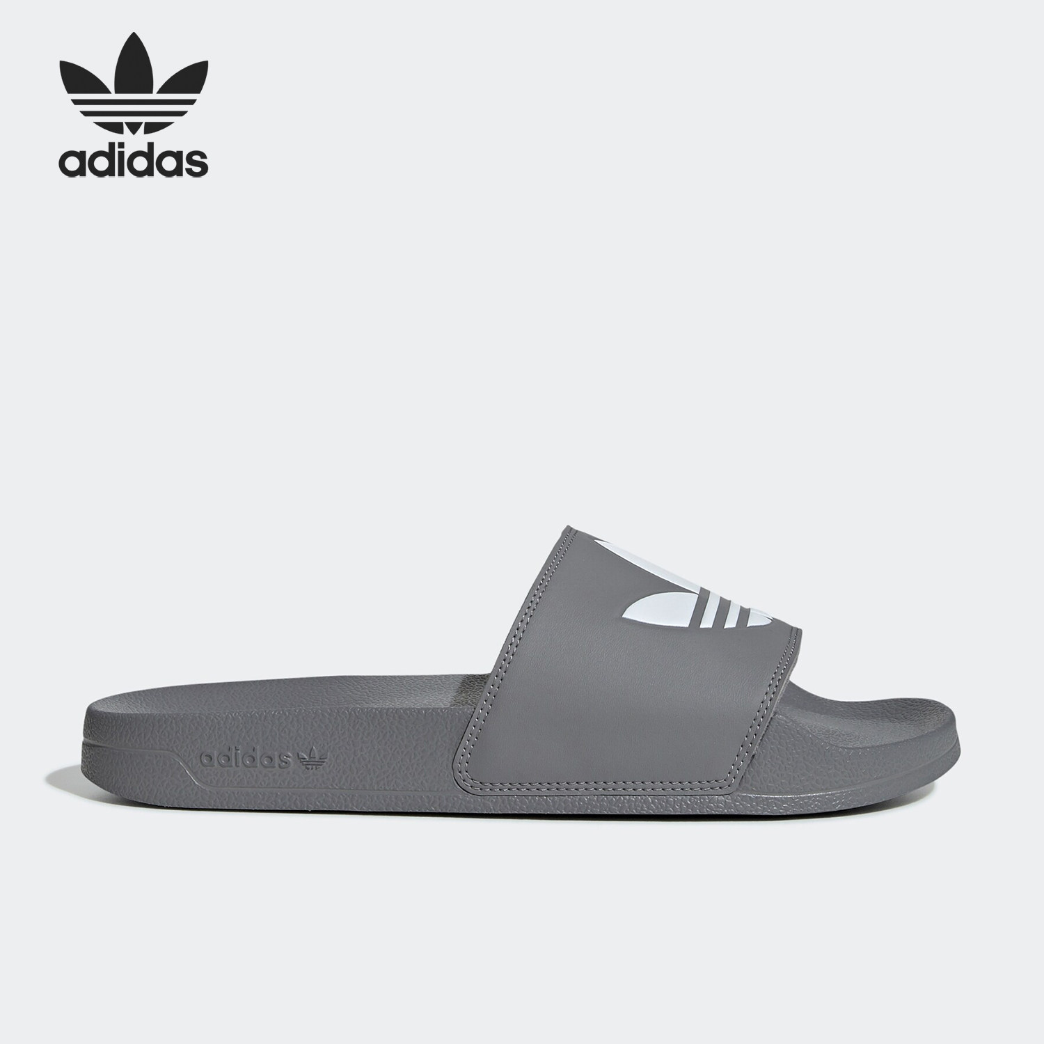 Adidas/阿迪达斯正品男子夏季新款户外沙滩休闲凉拖一字拖FU7592,运动鞋new,运动拖鞋,淘宝优惠券,粉丝福利购,淘宝优惠卷