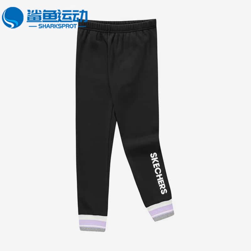 Skechers/斯凯奇正品秋季新款儿童运动休闲透气紧身长裤 L422G063