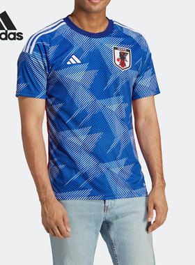 Adidas/阿迪达斯正品 JAPAN 22 HOME 男子休闲运动T恤 HF1845