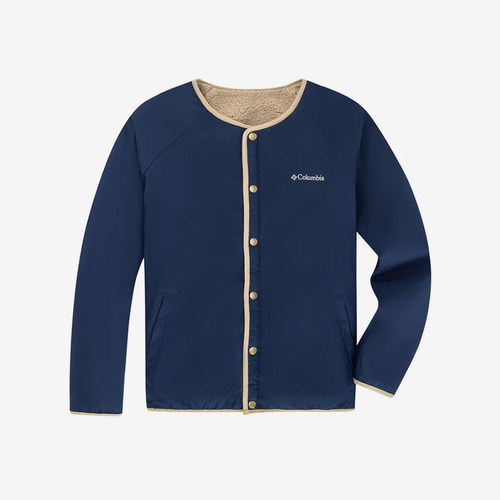 Columbia/哥伦比亚正品新款男士户外双面穿抓绒外套AE5693214