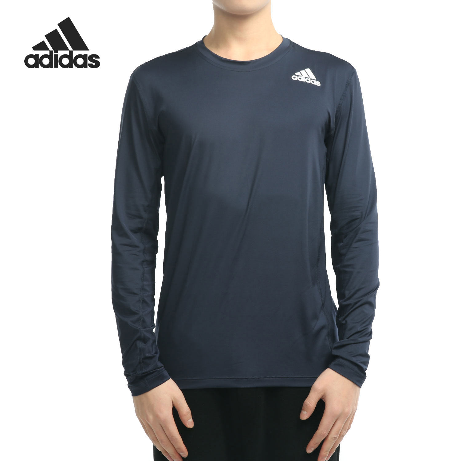 Adidas/阿迪达斯正品TF LS FTD 男子训练运动休闲长袖T恤 GL9895