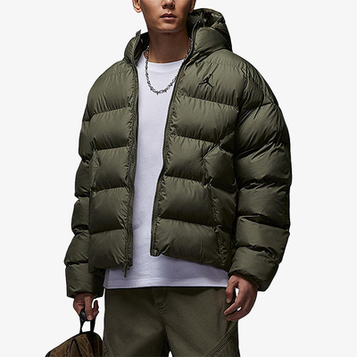 Nike/耐克正品JORDAN男士宽松保暖运动休闲连帽棉服HV0533-222