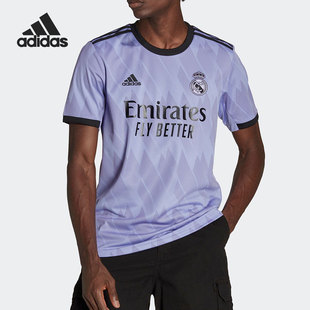 T恤H18489 阿迪达斯官方正品 男子运动透气足球短袖 新款 夏季 Adidas