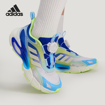 Adidas/阿迪达斯正品夏季儿童低帮透气运动旋钮扣运动鞋KI1885