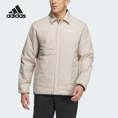 Adidas/阿迪达斯男士翻领棉服