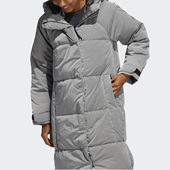 保暖运动羽绒服 女子户外连帽长款 FT2540 阿迪达斯正品 Adidas