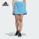 女士训练休闲A字裙半身裙裤 Adidas 新款 时尚 JN7785 阿迪达斯正品