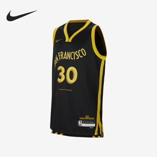 T恤HF6017 Nike 010 金州勇士队大童无袖 赛季 耐克正品