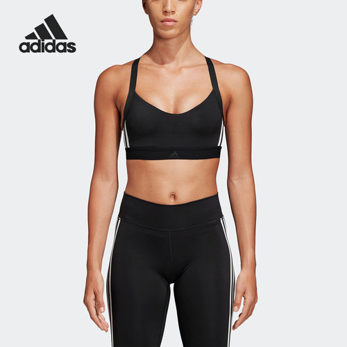 阿迪达斯女健身内衣胸衣健身运动