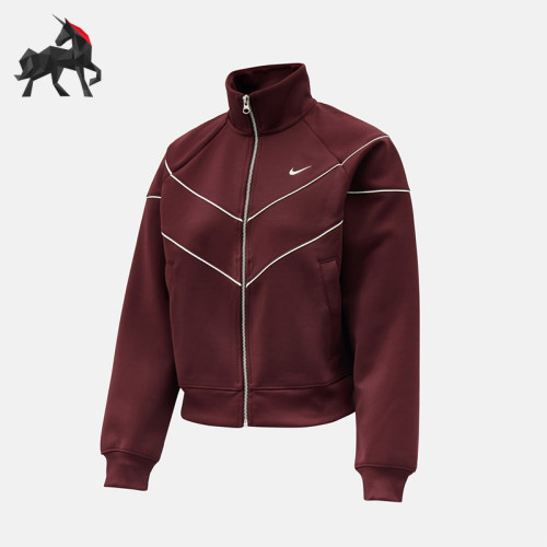 Nike/耐克正品AS W NSW NK WR PO女士运动健身立领外套HJ0976-652