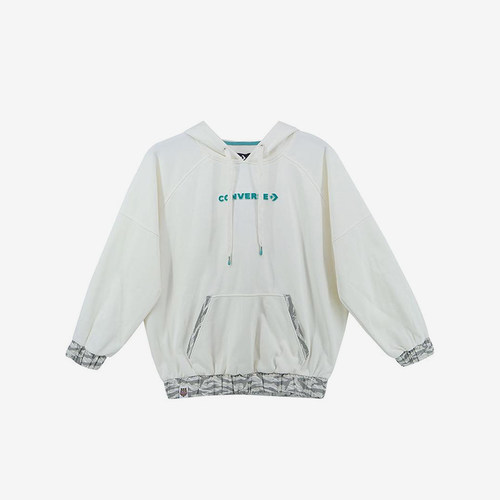 Converse/匡威正品新款女子运动休闲连帽卫衣套头衫10024158-A02