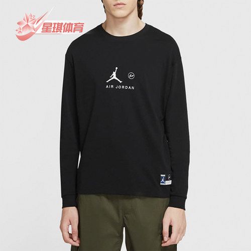 Nike/耐克正品男士运动休闲街头风格圆领长袖T恤DA2982-010