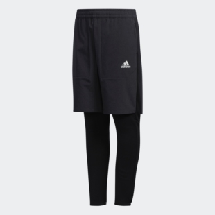 Adidas/阿迪达斯正品B TR MIX PT2 Q3 小童训练针织长裤 EC9193