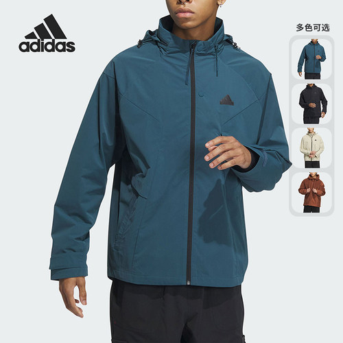 阿迪达斯正品男子夹克外套