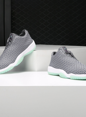 Nike/耐克正品AIR JORDAN FUTURE LOW BG 未来蓝色女篮球鞋724813