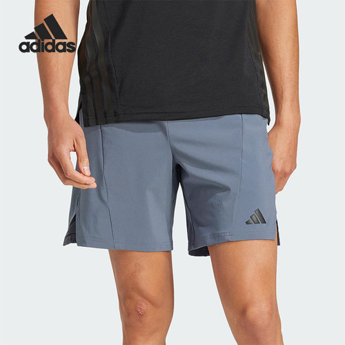 Adidas/阿迪达斯正品夏季男士休闲运动健身训练简约短裤JI8136