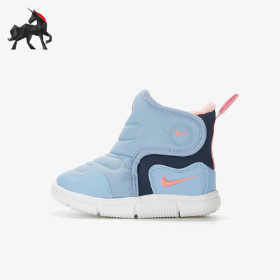 耐克婴童冬季加绒保暖运动短靴