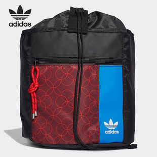 男女CNY水桶包双肩包HI1025 三叶草当季 Adidas 阿迪达斯官方正品