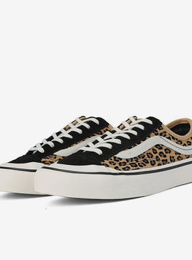 VANS范斯正品Style 36复古豹纹印花男女同款休闲帆布板鞋VN0A3MVL